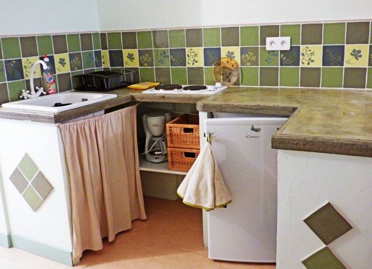 Location de vacances - Studio à Isola - Coin cuisine (studio 1)