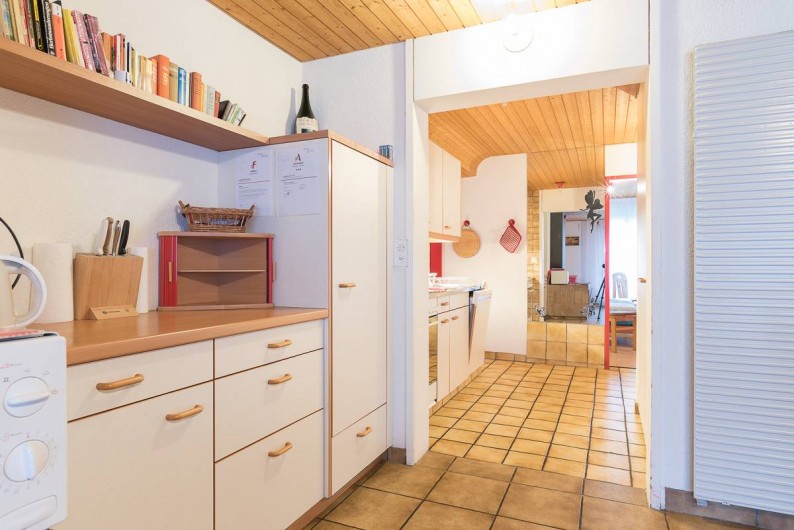 Location de vacances - Appartement à Fieschertal - Cuisine Appartemetn Seppi