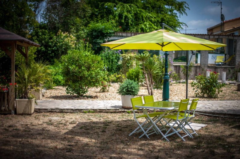 Location de vacances - Gîte à Béziers - Repas extérieur