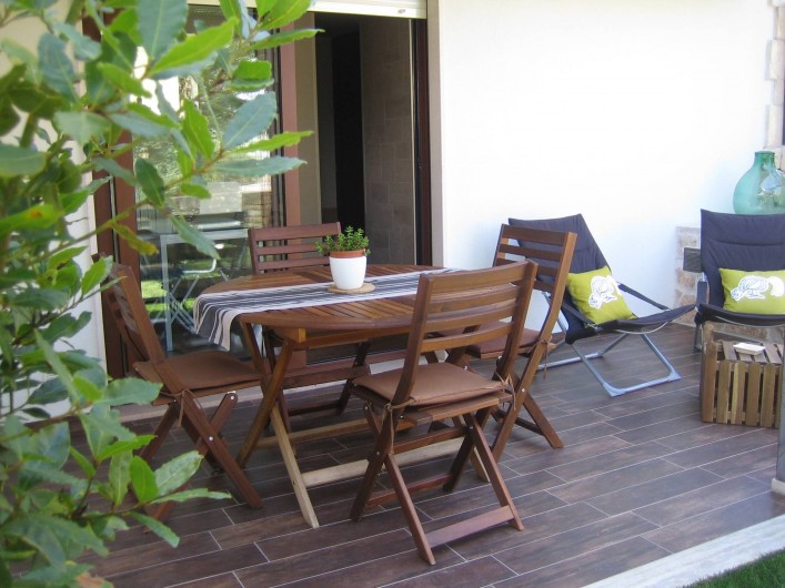 Location de vacances - Maison - Villa à Alberobello - Terrasse et accès cuisine
