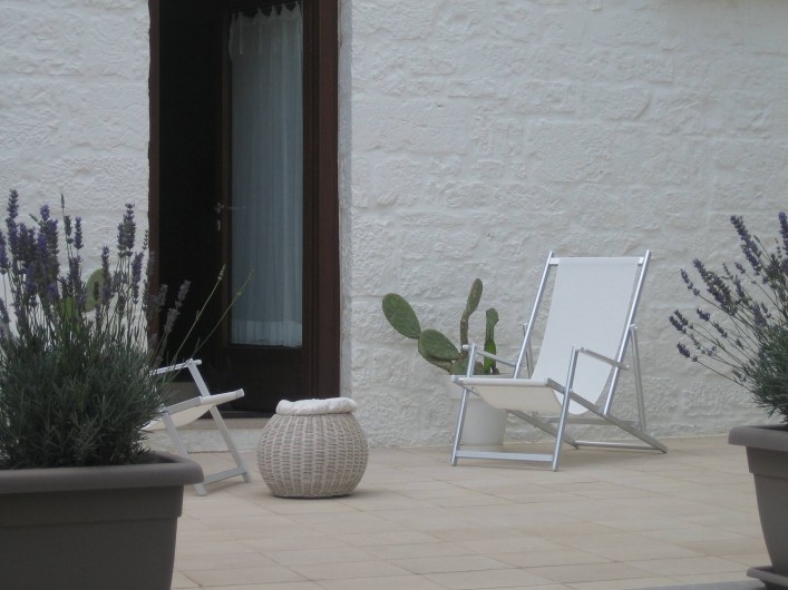 Location de vacances - Maison - Villa à Alberobello - Porte du salon