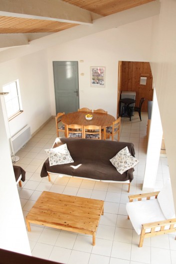 Location de vacances - Maison - Villa à Sainte-Marie-de-Ré - Vue séjour et salle à manger