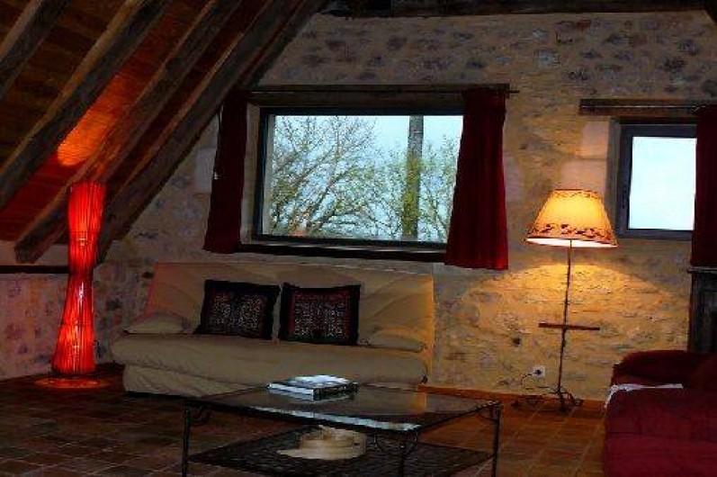 Location de vacances - Gîte à Lentillac-du-Causse - coin salon