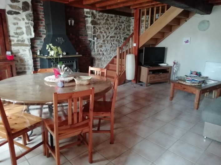Location de vacances - Gîte à Menat - salle a manger