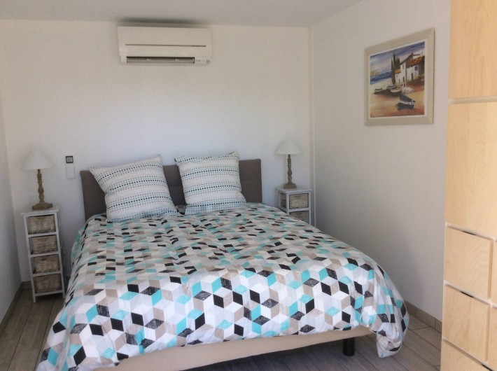Location de vacances - Appartement à Esparron-de-Verdon - Location N°2   Chambre lit de 160