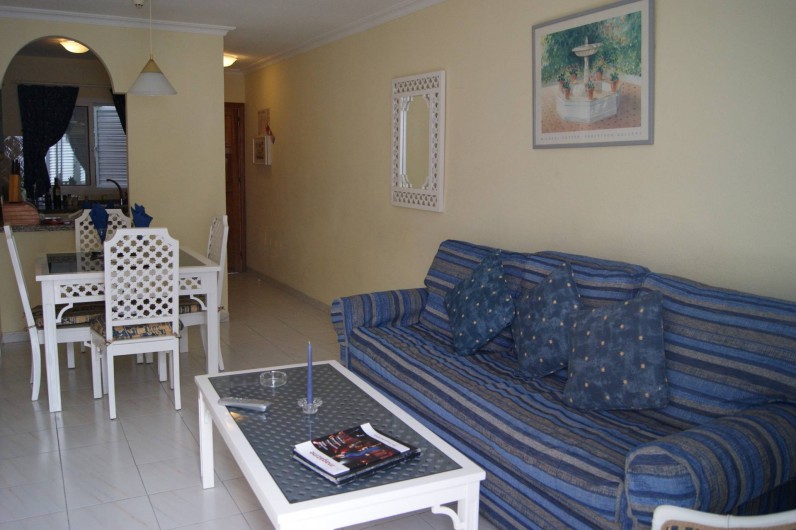 Location de vacances - Appartement à Los Cristianos - Salon , s à manger vers cuisine