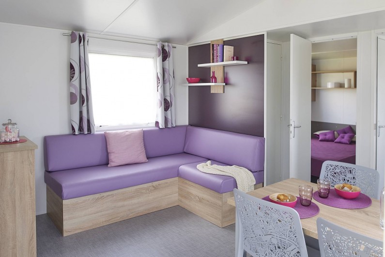 Location de vacances - Camping à Wacquinghen - Mobil home Loft 4 personnes 2 chambres