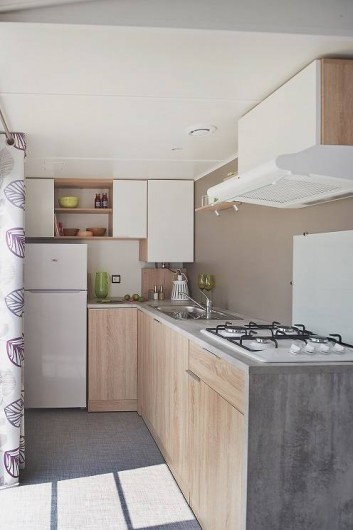 Location de vacances - Camping à Wacquinghen - Mobil home Lodge 6 personnes 3 chambres