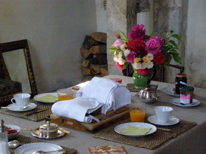 Location de vacances - Chambre d'hôtes à Vauciennes - salle à manger