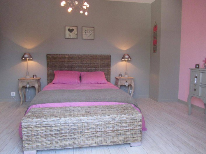 Location de vacances - Maison - Villa à Stella Plage - Chambre 1 avec balcon