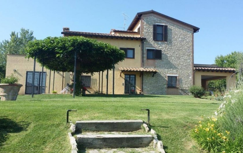 Location de vacances - Villa à San Venanzo - Le Jardin