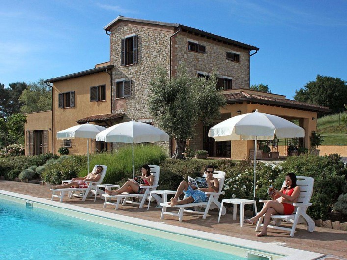Location de vacances - Villa à San Venanzo - Villa "Pian del Rocchio"