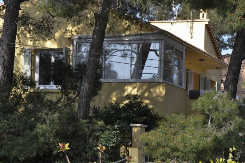 Location de vacances - Villa à Tamaris - Vue de la villa face ouest