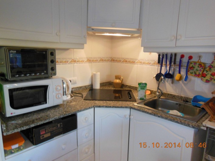 Location de vacances - Appartement à Dénia - le coin cuisine tout équipé