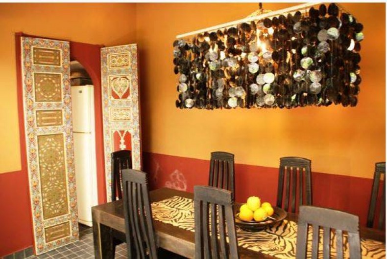 Location de vacances - Chambre d'hôtes à Marrakech - Salle à manger