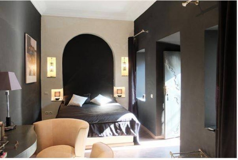 Location de vacances - Chambre d'hôtes à Marrakech - Chambre Ivoire double
