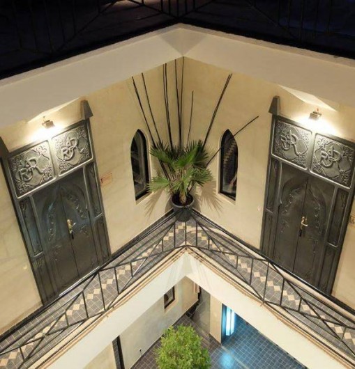 Location de vacances - Chambre d'hôtes à Marrakech - Coursive chambres