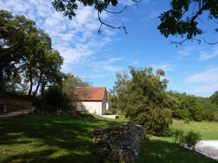 Location de vacances - Gîte à Corn - vue de la grangette