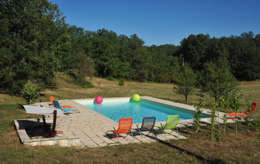 Location de vacances - Gîte à Corn - Piscine 5 m x10 m