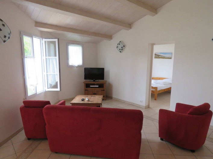 Location de vacances - Villa à Ars-en-Ré - Détente salon
