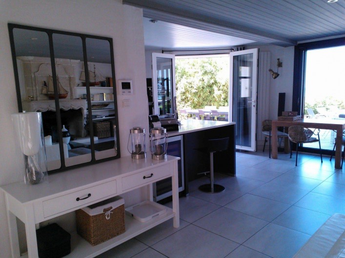 Location de vacances - Villa à La Flotte - Entrée salon