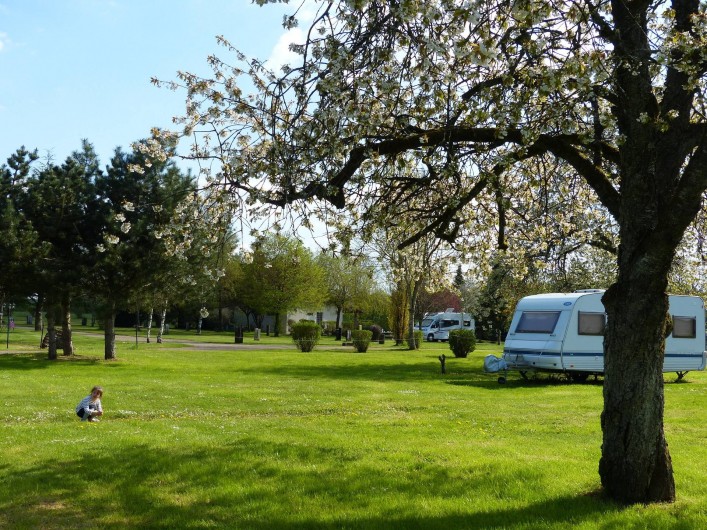 Location de vacances - Camping à Langres - emplacements camping