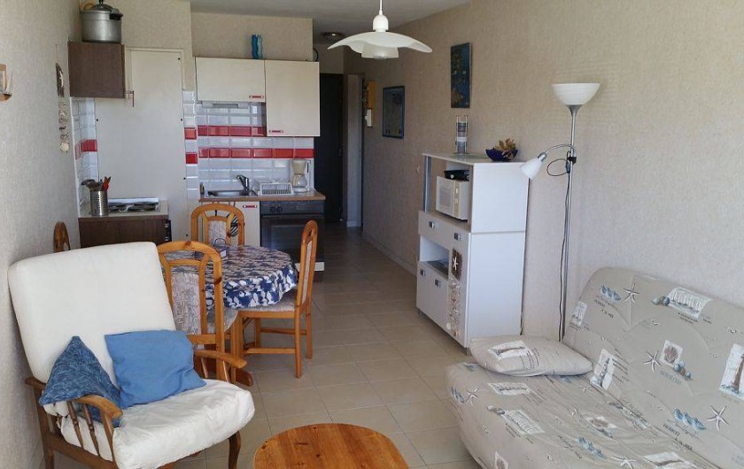 Location de vacances - Appartement à Perros-Guirec - vue generale de l'appartement