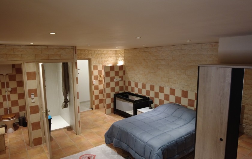 Location de vacances - Appartement à Saint-Léger-les-Mélèzes - 1 CHAMBRE AVEC DOUCHE ET WC LOCATION DU BAS