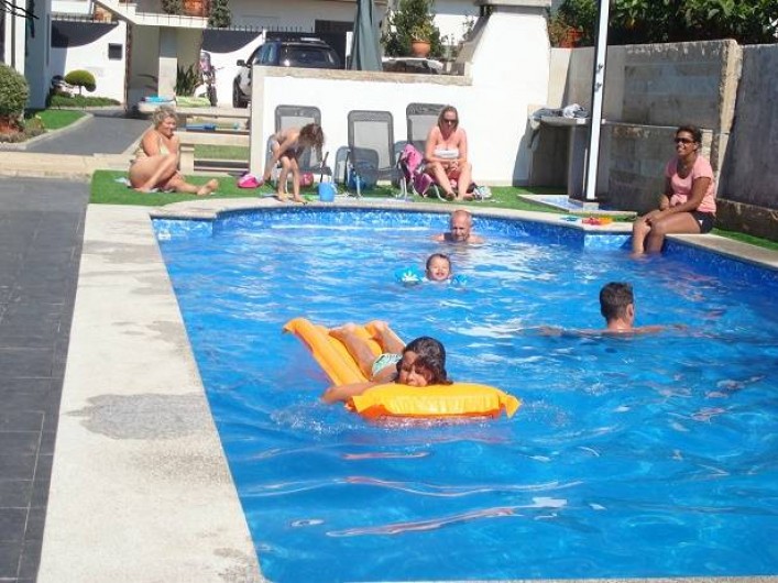 Location de vacances - Villa à Cepães - superbe piscine 10 mètres de long sur 4 mètres de largeur profondeur 120=190