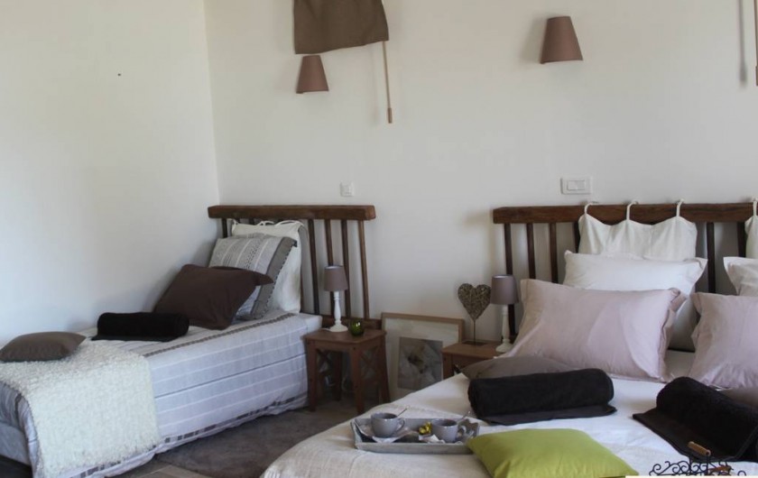 Location de vacances - Chambre d'hôtes à Saint-André-de-la-Marche - Chambre Nature