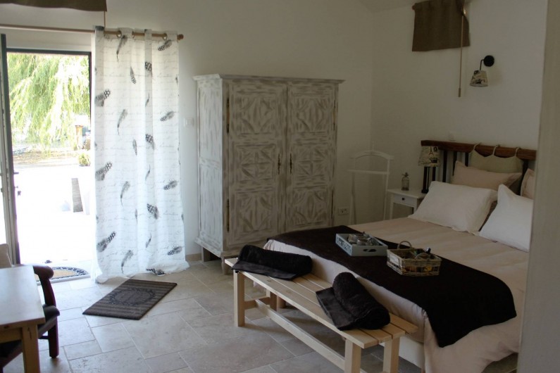 Location de vacances - Chambre d'hôtes à Saint-André-de-la-Marche - Chambre Oiseaux