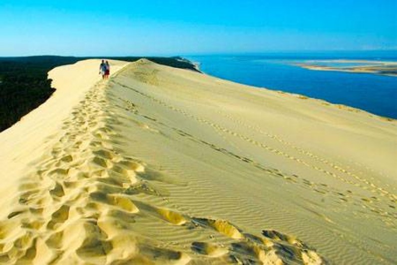 Location de vacances - Camping à Sainte-Eulalie-en-Born - dune du Pilat