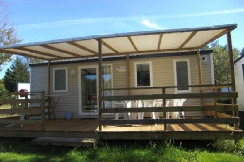 Location de vacances - Camping à Sainte-Eulalie-en-Born - mobil-home 2 chambres