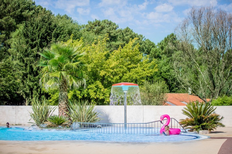 Location de vacances - Camping à Sainte-Eulalie-en-Born - lagon ludique