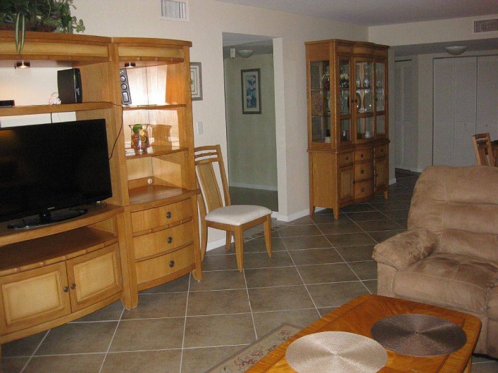 Location de vacances - Appartement à Marco Island - Salle à manger - salon