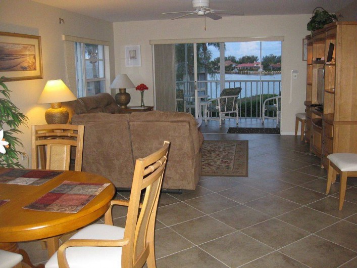 Location de vacances - Appartement à Marco Island - Salle à manger - salon