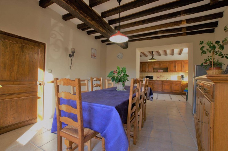 Location de vacances - Gîte à Neuville-sur-Vanne - SALLE A MANGER