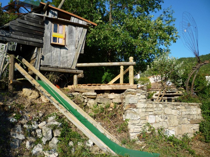 Location de vacances - Gîte à Saint-Privat - Aire de jeux