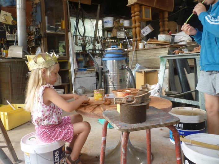 Location de vacances - Gîte à Saint-Privat - Dans l'atelier