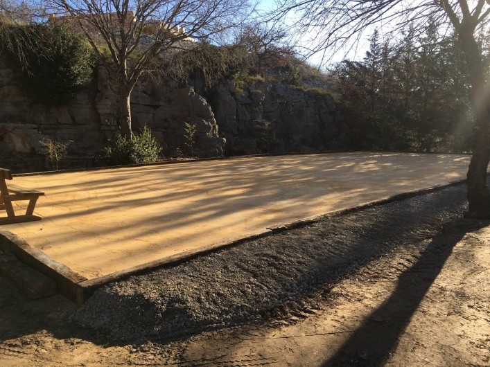 Location de vacances - Chalet à Vogüé - Pétanque