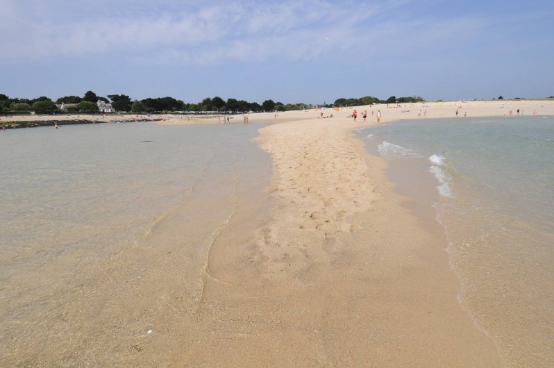 Location de vacances - Camping à Bénodet - banc de sable