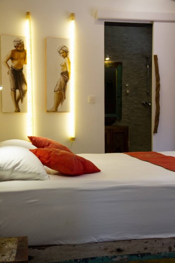 Location de vacances - Villa à Le Diamant - Chaque chambre à sa salle d'eau et toilette