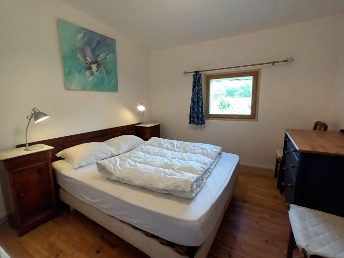 Location de vacances - Gîte à Mirmande - la chambre bleue