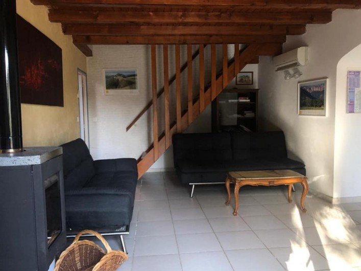 Location de vacances - Gîte à Mirmande - le salon