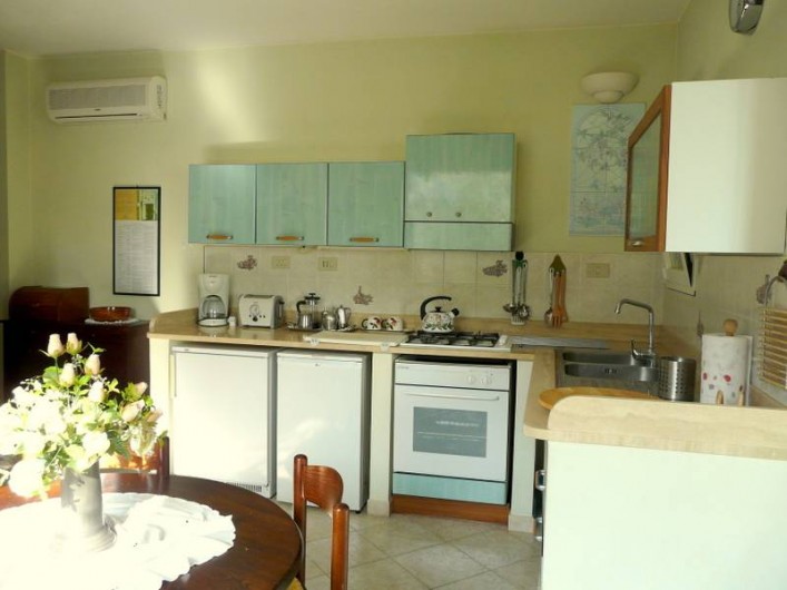 Location de vacances - Gîte à Villa Faraldi - cuisine Luciana 3