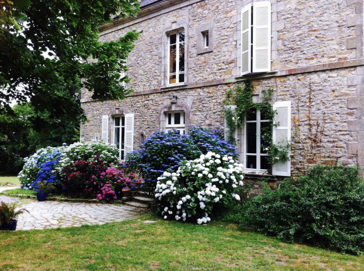 Location de vacances - Chambre d'hôtes à Gouesnach - Jardin du château
