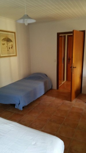 Location de vacances - Maison - Villa à Cornillon - chambre 2 (étage), lit 1 personne