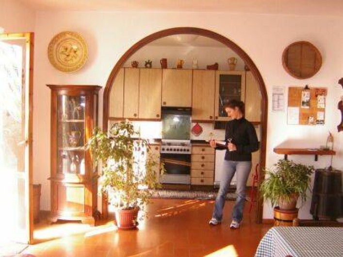 Location de vacances - Appartement à Reggello - Séjour-cuisine