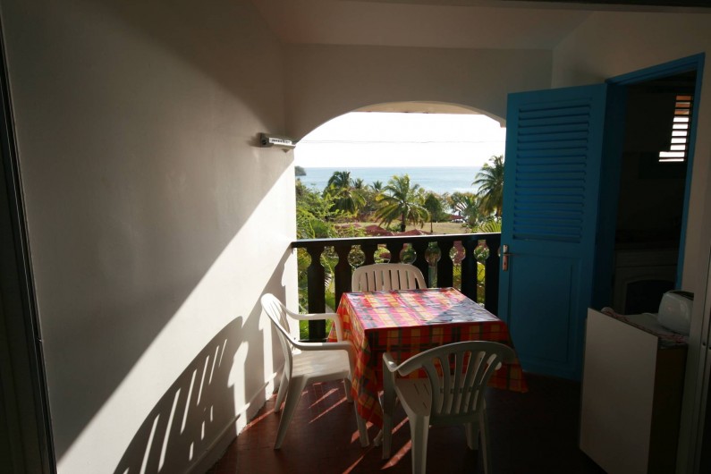 Location de vacances - Appartement à Sainte-Anne - Coin salle à manger