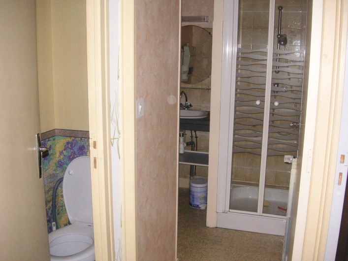 Location de vacances - Appartement à Verneuil-sur-Vienne - Cabinet de toilette